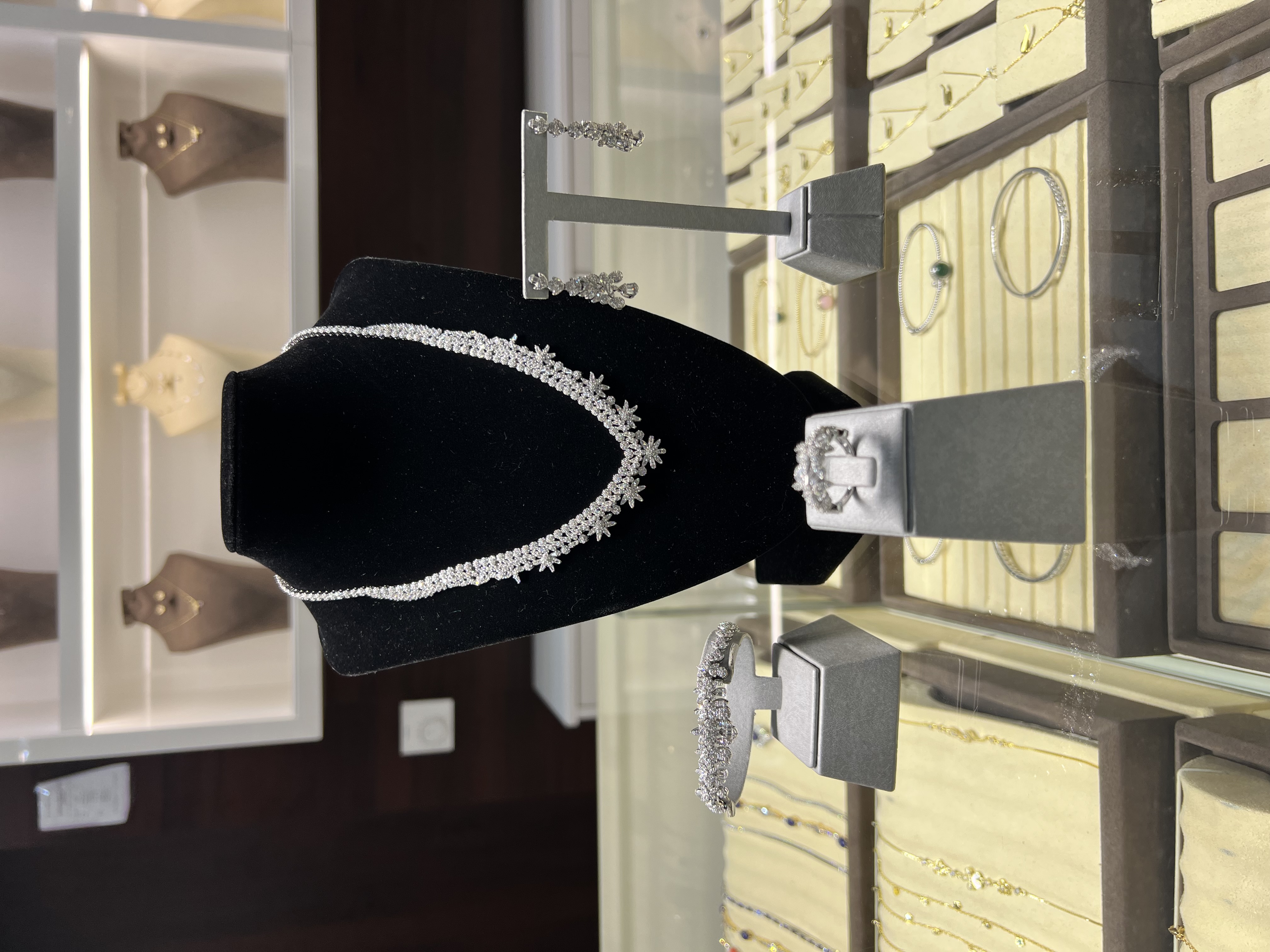 Diamanten: funkelnde Diamanten in Nahaufnahme